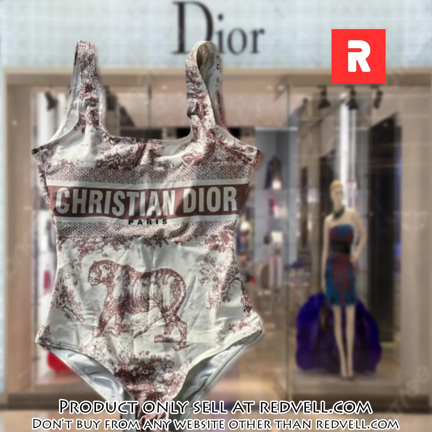 Christian dior swimwear beachwear one piece swimsuit osw1050 rv5531143